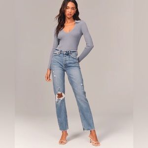 Abercrombie & Fitch High Rise Dad Jean
